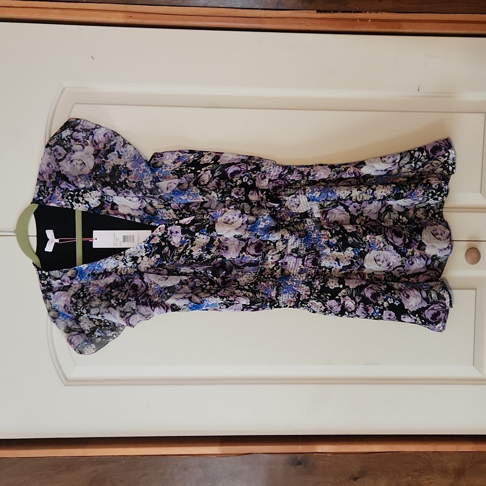 NWT Parker Tahlia Floral Mini Dress Size Small